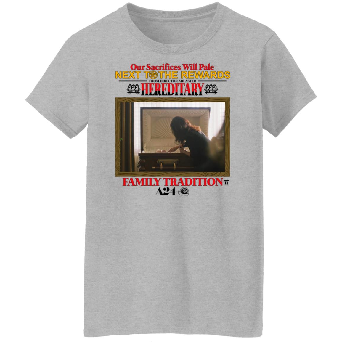 Our Sacrifices Will Pale Next To The Rewards From Director Ari Aster Hereditary Family Tradition Shirt, Hoodie, Tank