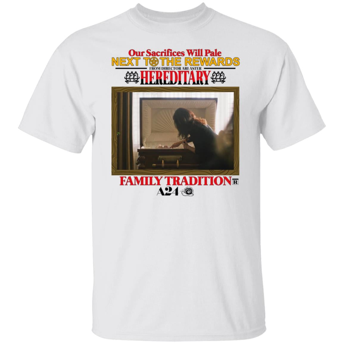 Our Sacrifices Will Pale Next To The Rewards From Director Ari Aster Hereditary Family Tradition Shirt, Hoodie, Tank