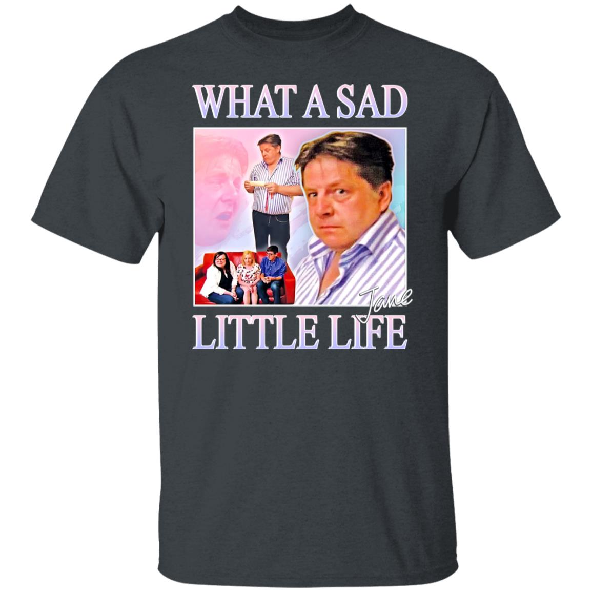 What A Sad Little Life Jane Shirt, Hoodie, Tank
