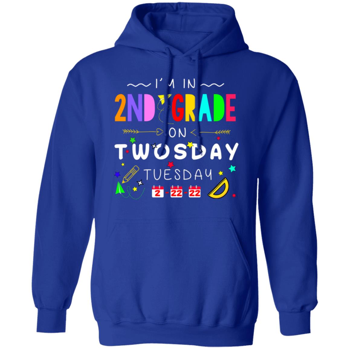 I’m In 2nd Grade On Twodays Tuesday 22 2 2022 Shirt, Hoodie, Tank