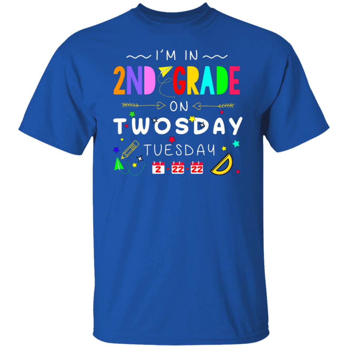 I’m In 2nd Grade On Twodays Tuesday 22 2 2022 Shirt, Hoodie, Tank