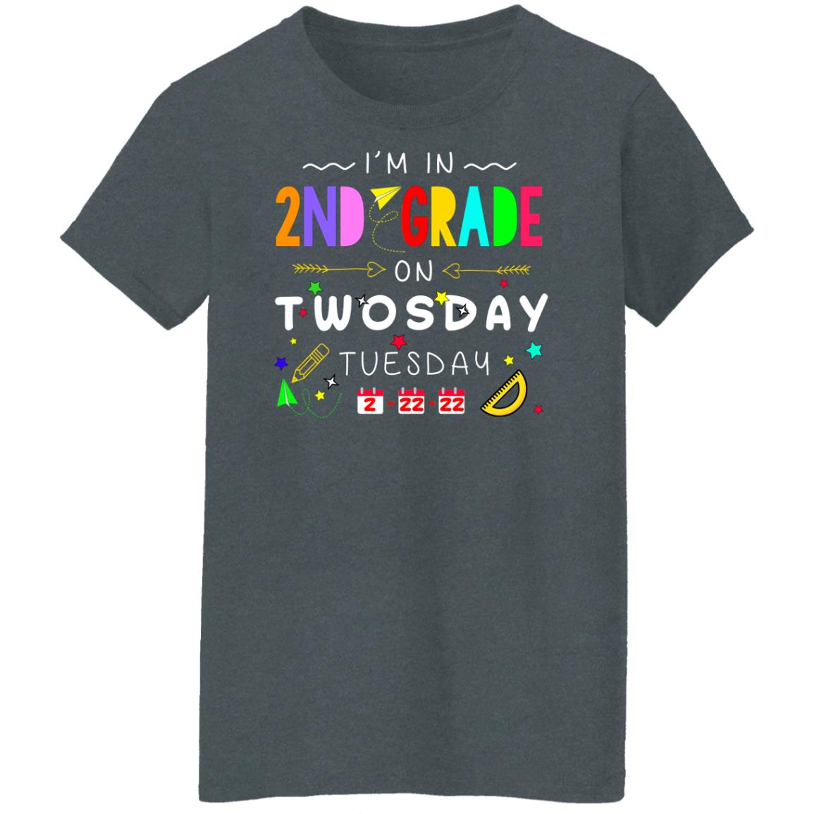 I’m In 2nd Grade On Twodays Tuesday 22 2 2022 Shirt, Hoodie, Tank