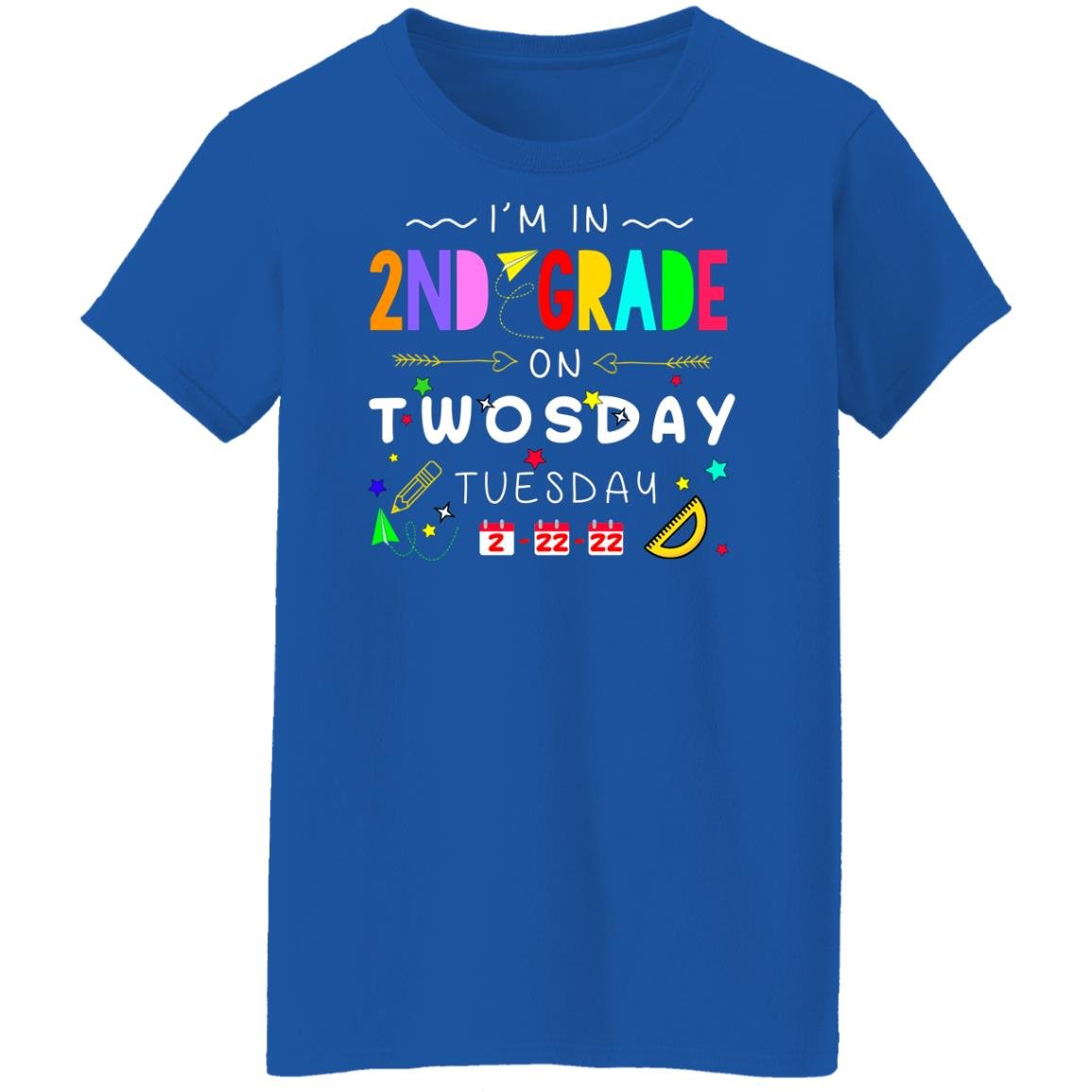 I’m In 2nd Grade On Twodays Tuesday 22 2 2022 Shirt, Hoodie, Tank
