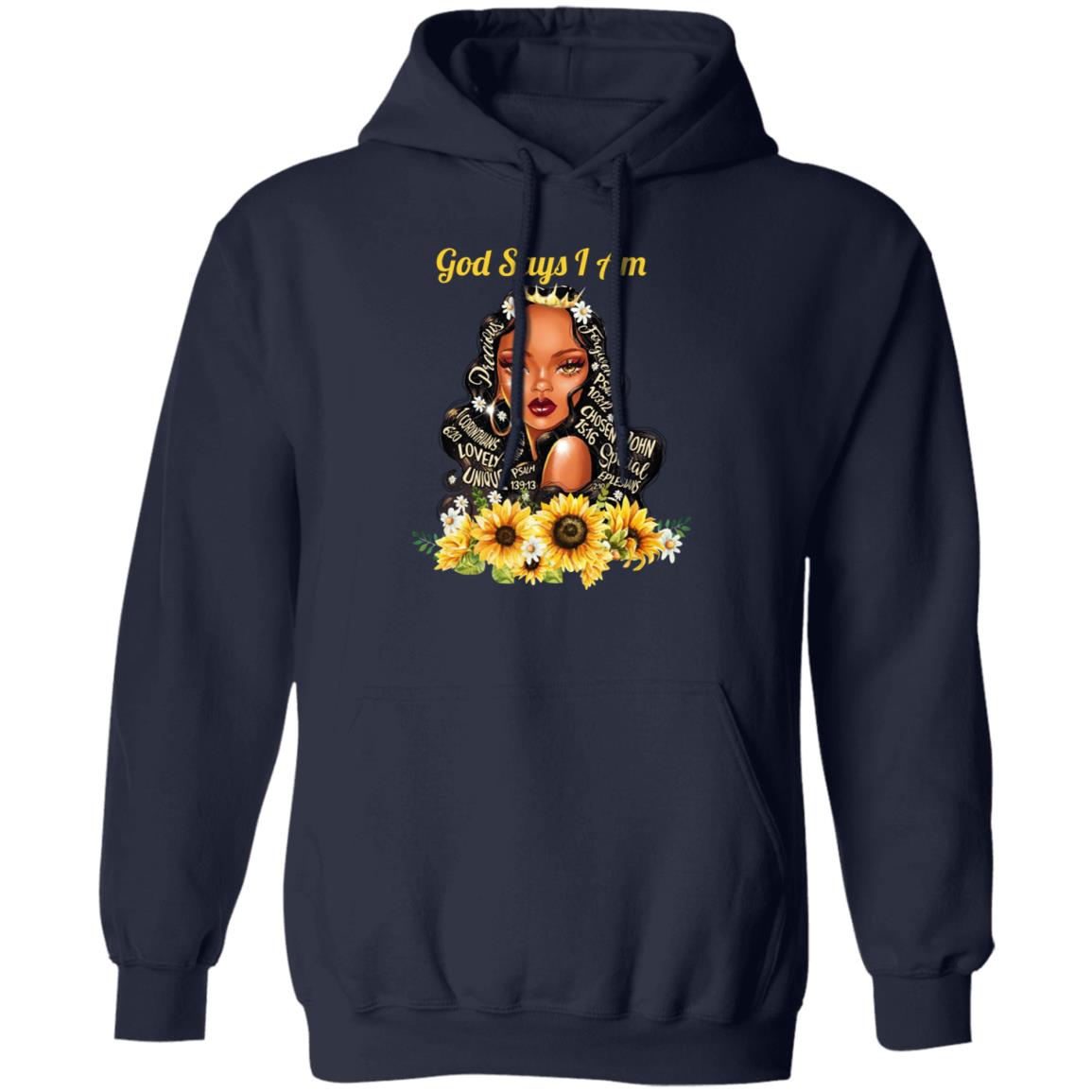 God Say I Am Black Girls Black Women Shirt, Hoodie, Tank