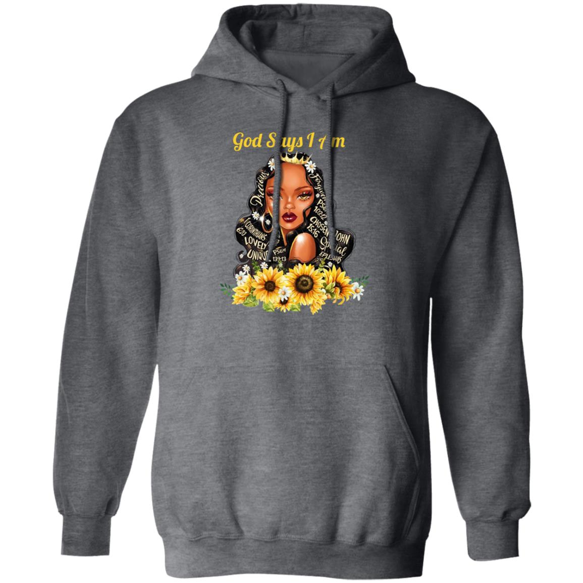 God Say I Am Black Girls Black Women Shirt, Hoodie, Tank