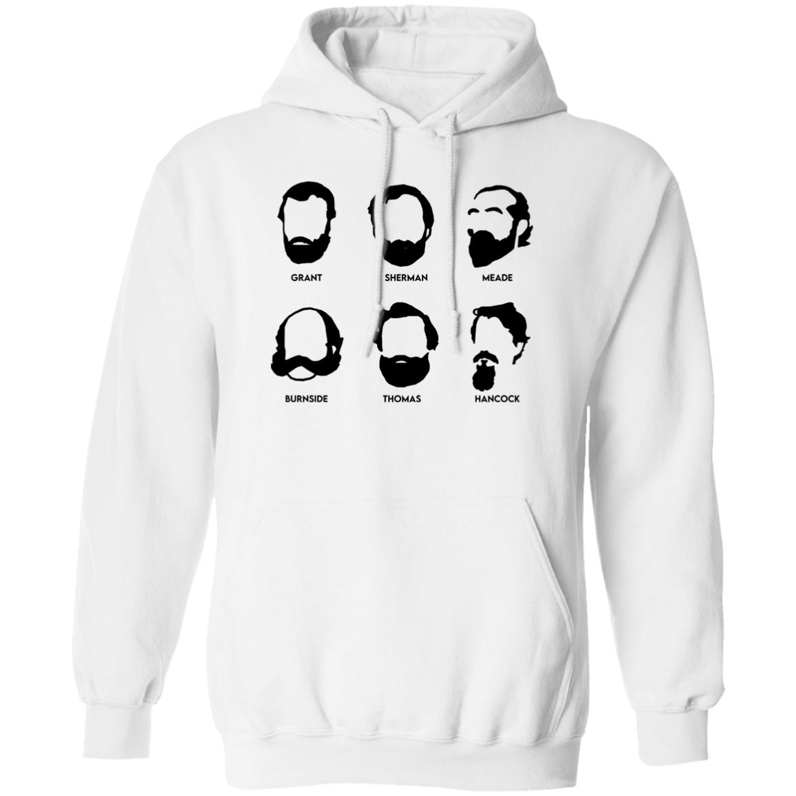Beards And Generals Union Grant Sherman Meade Burnside Thomas Hancock Shirt, Hoodie, Tank