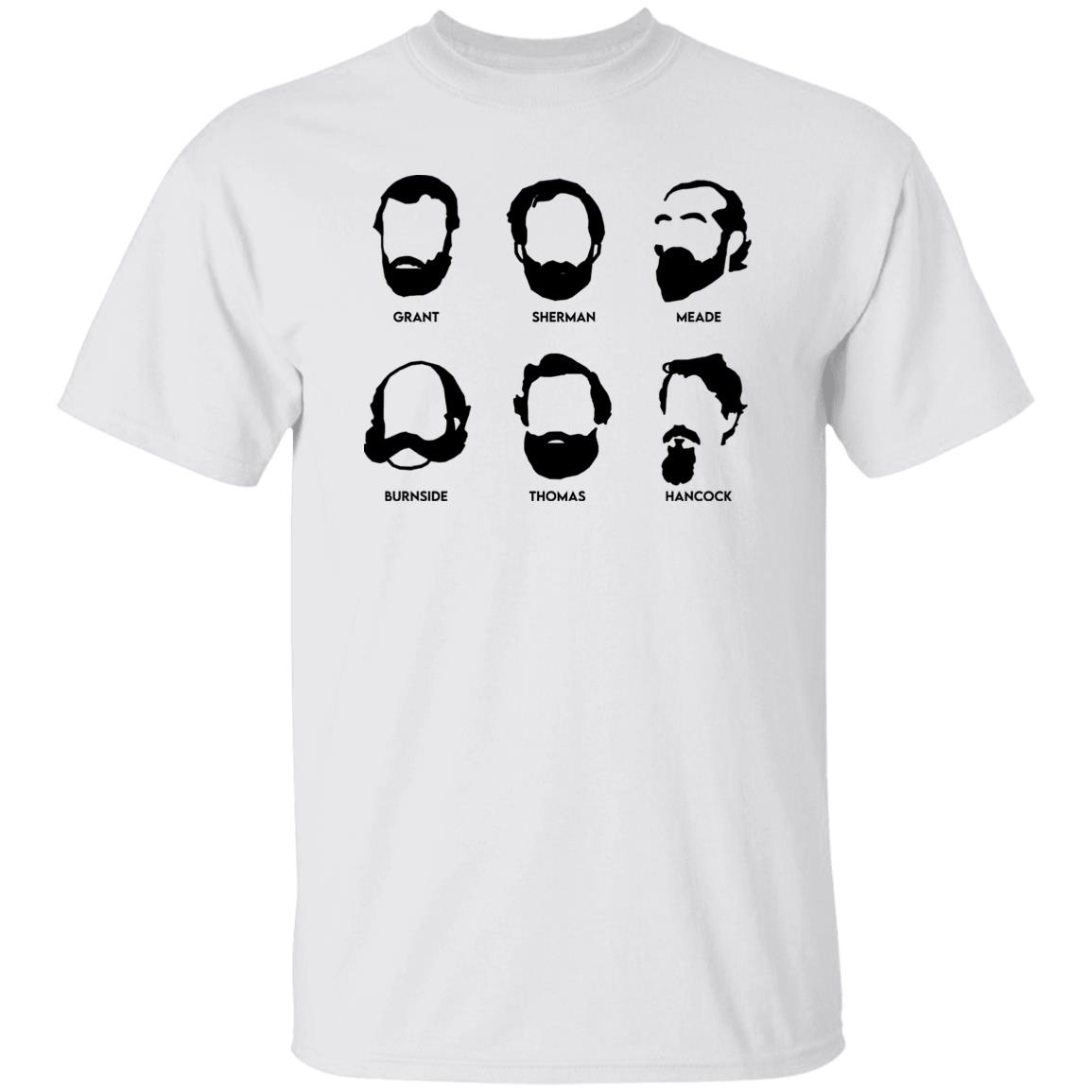 Beards And Generals Union Grant Sherman Meade Burnside Thomas Hancock Shirt, Hoodie, Tank