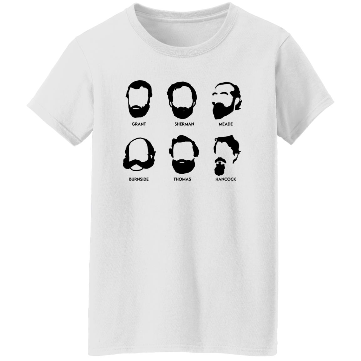 Beards And Generals Union Grant Sherman Meade Burnside Thomas Hancock Shirt, Hoodie, Tank