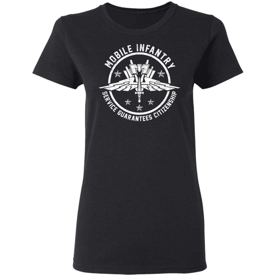 Mobile Infantry Service Guarantees Citizenship Shirt, Hoodie, Tank