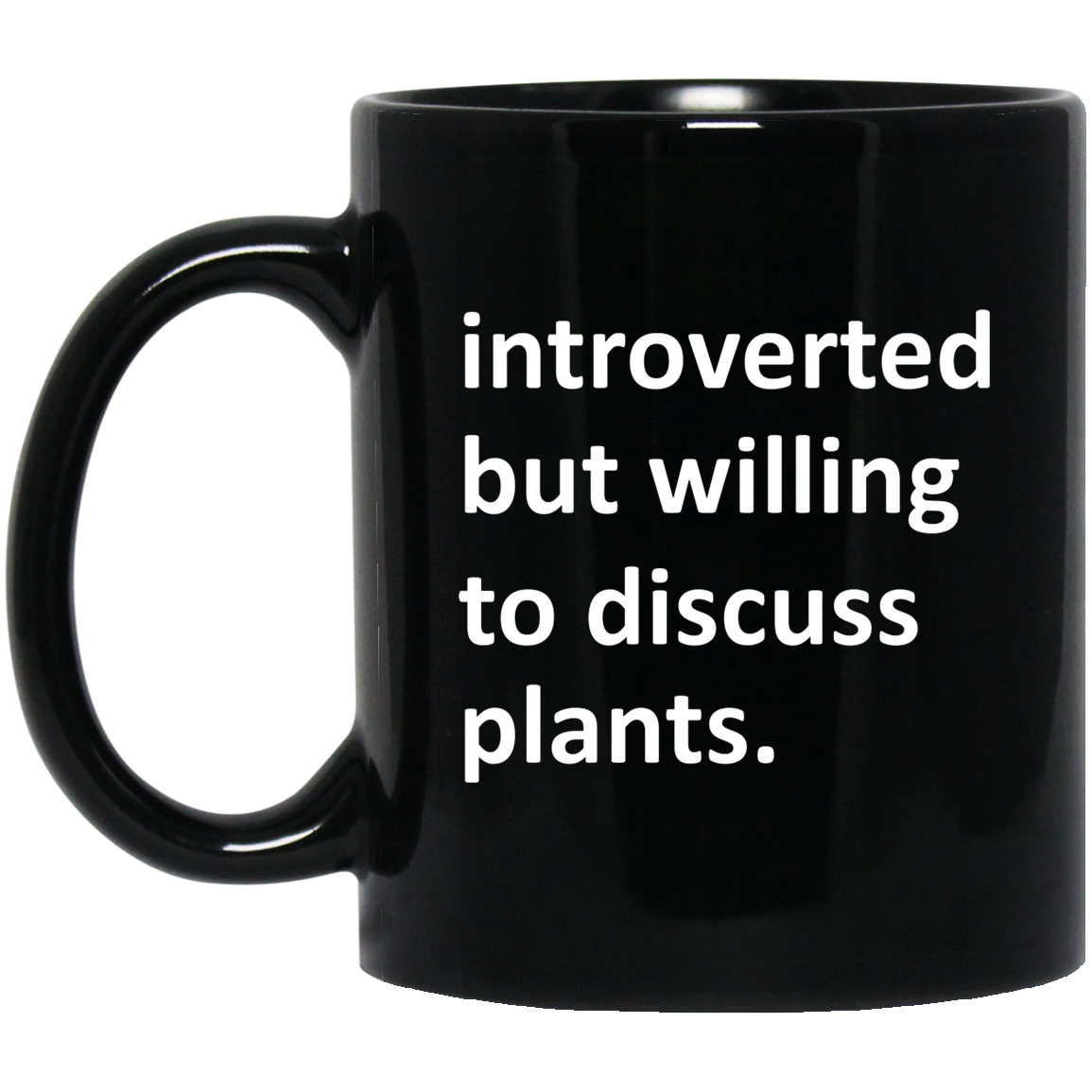 Introverted But Willing To Discuss Plants Mug