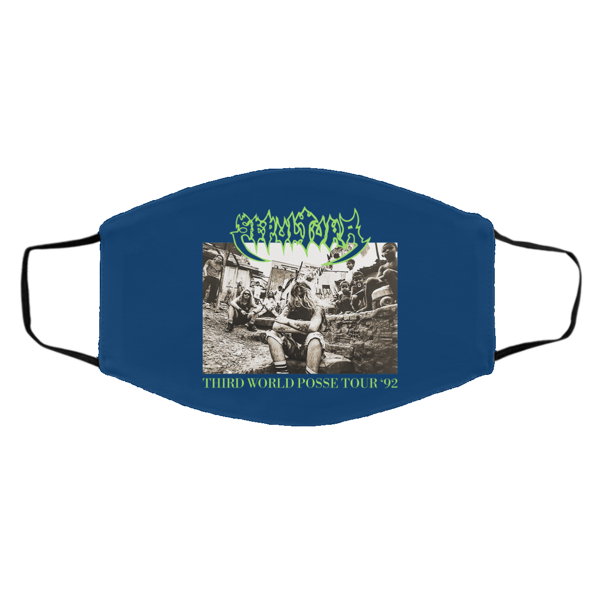 Sepultura Third World Posse Tour 92 Face Mask