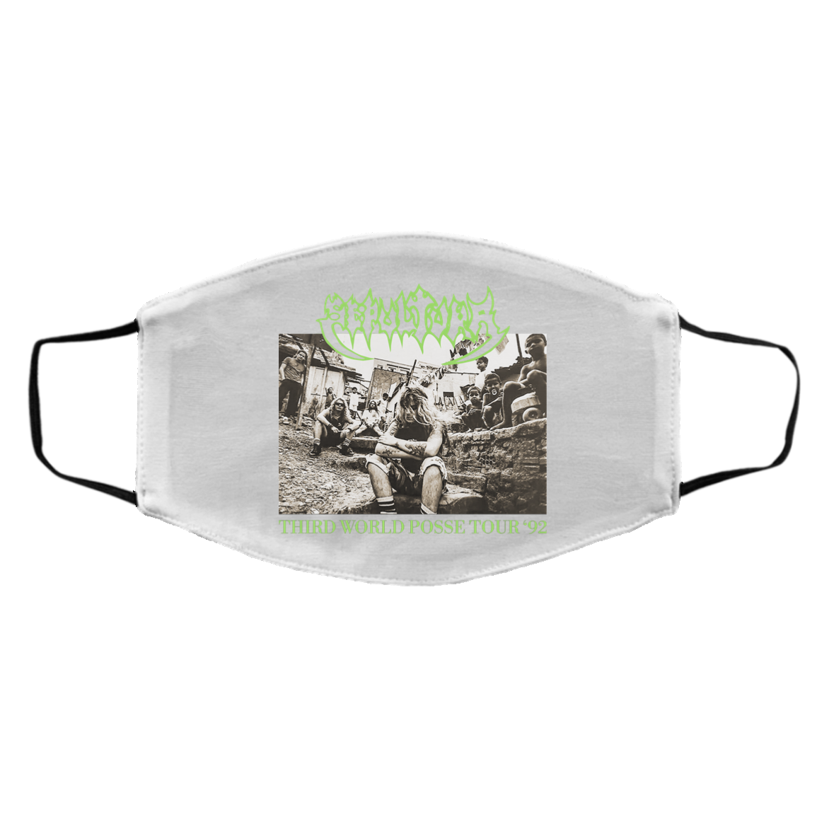Sepultura Third World Posse Tour 92 Face Mask