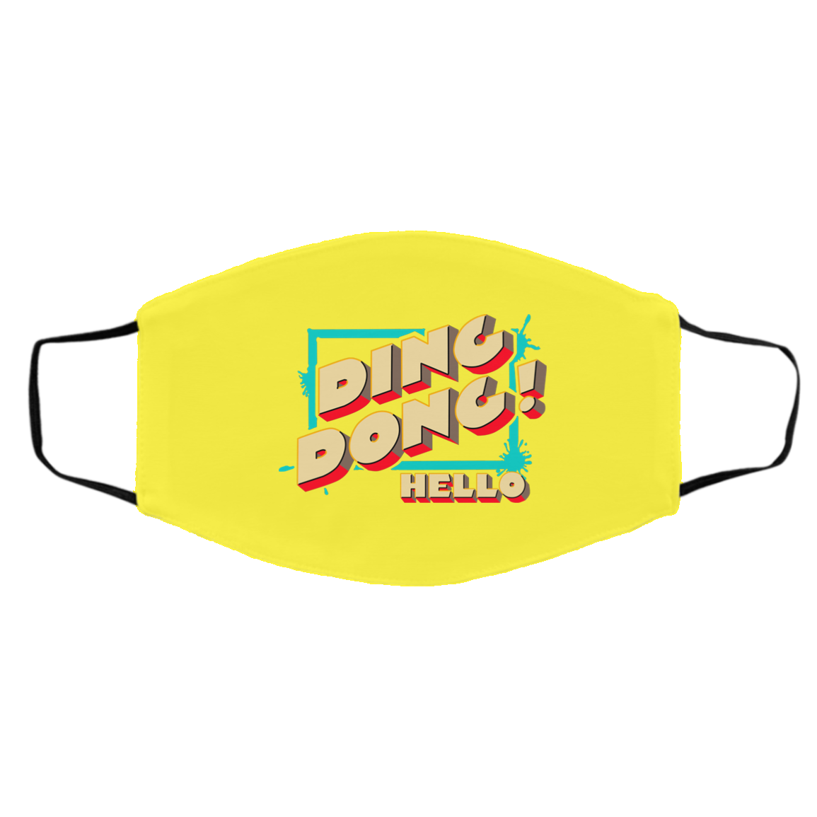 Ding Dong Hello Bayley Face Mask