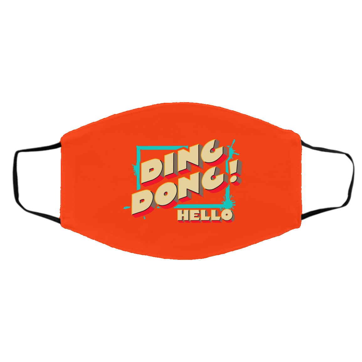Ding Dong Hello Bayley Face Mask