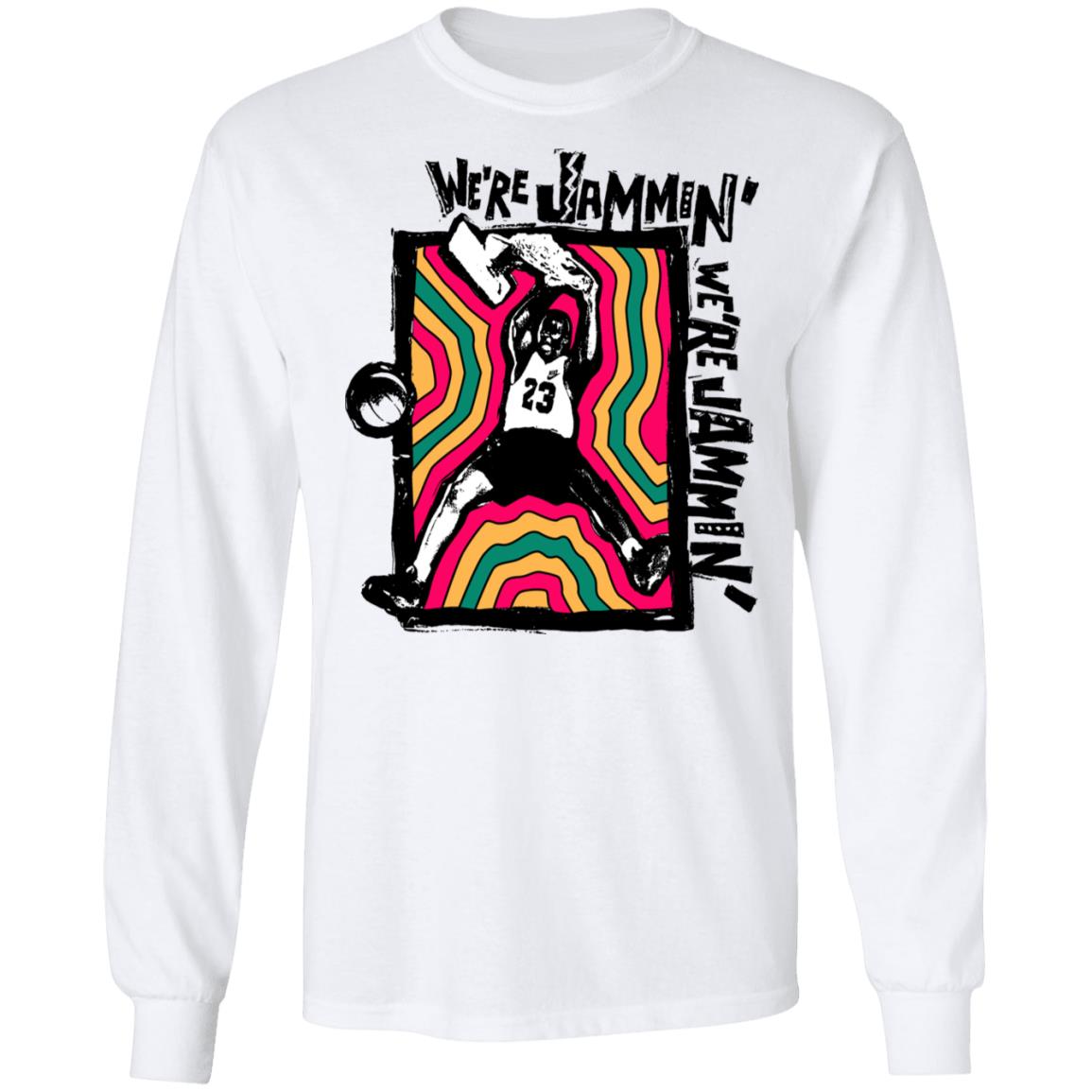 We’re Jammin’ Bob Marley Michael Jordan 23 Shirt, Hoodie, Tank