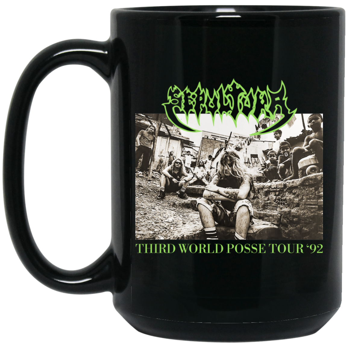 Sepultura Third World Posse Tour 92 Mug