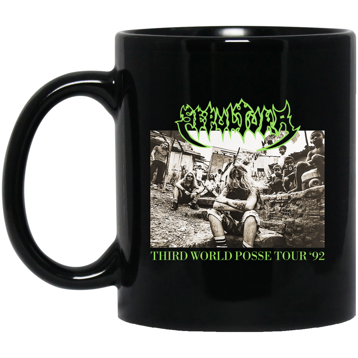 Sepultura Third World Posse Tour 92 Mug