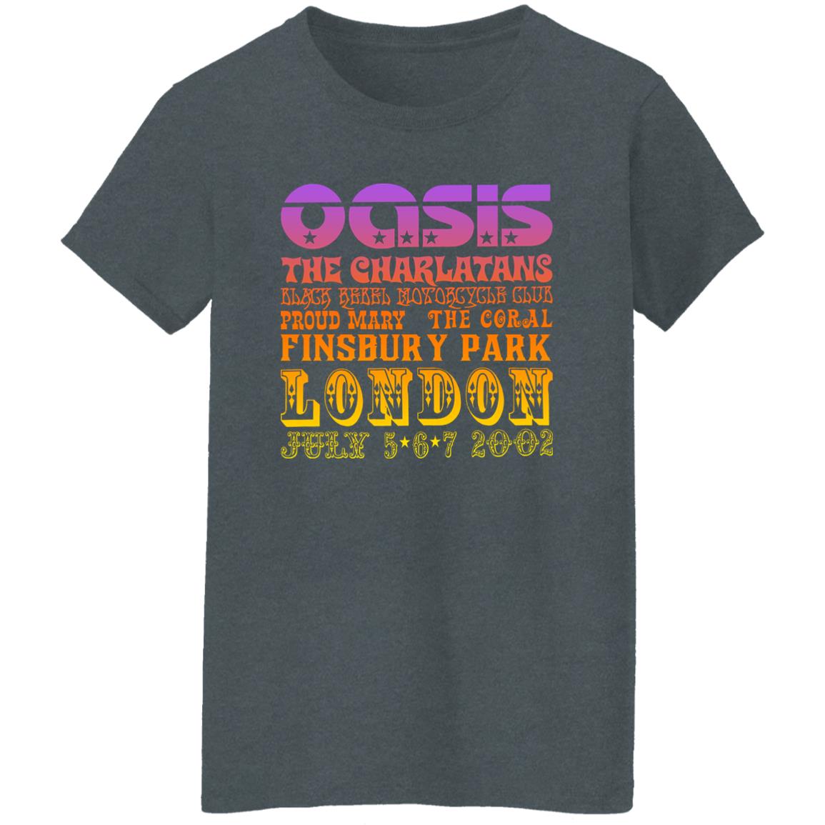 Oasis The Charlatans Black Rebel Motorcycle Club Shirt, Hoodie, Tank