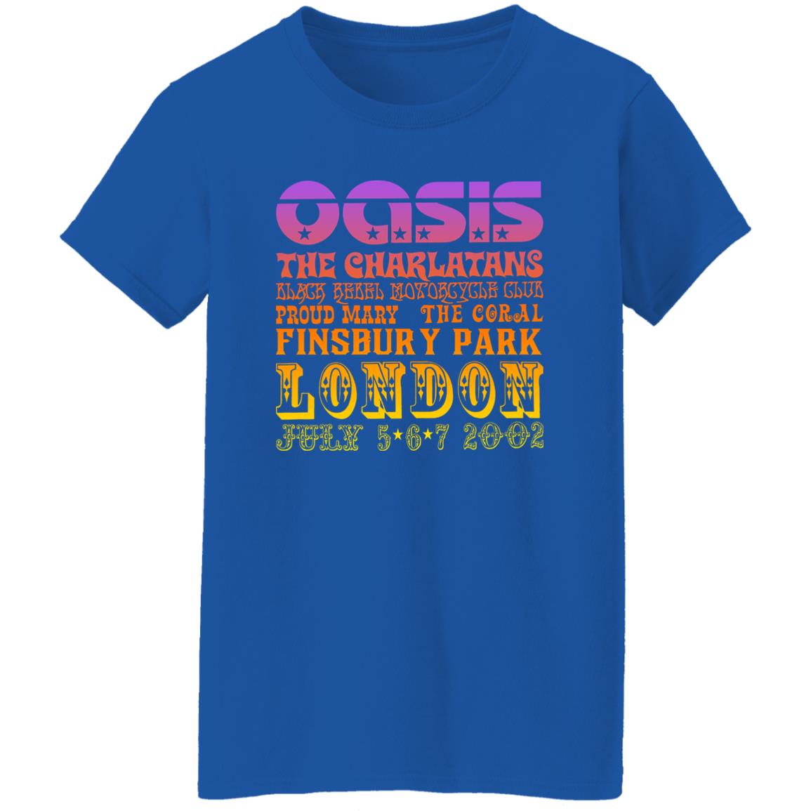 Oasis The Charlatans Black Rebel Motorcycle Club Shirt, Hoodie, Tank