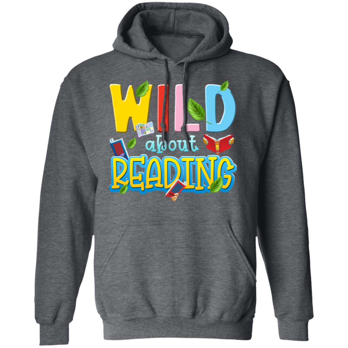 Wild About Reading Book Lover Reader Shirt, Hoodie, Tank
