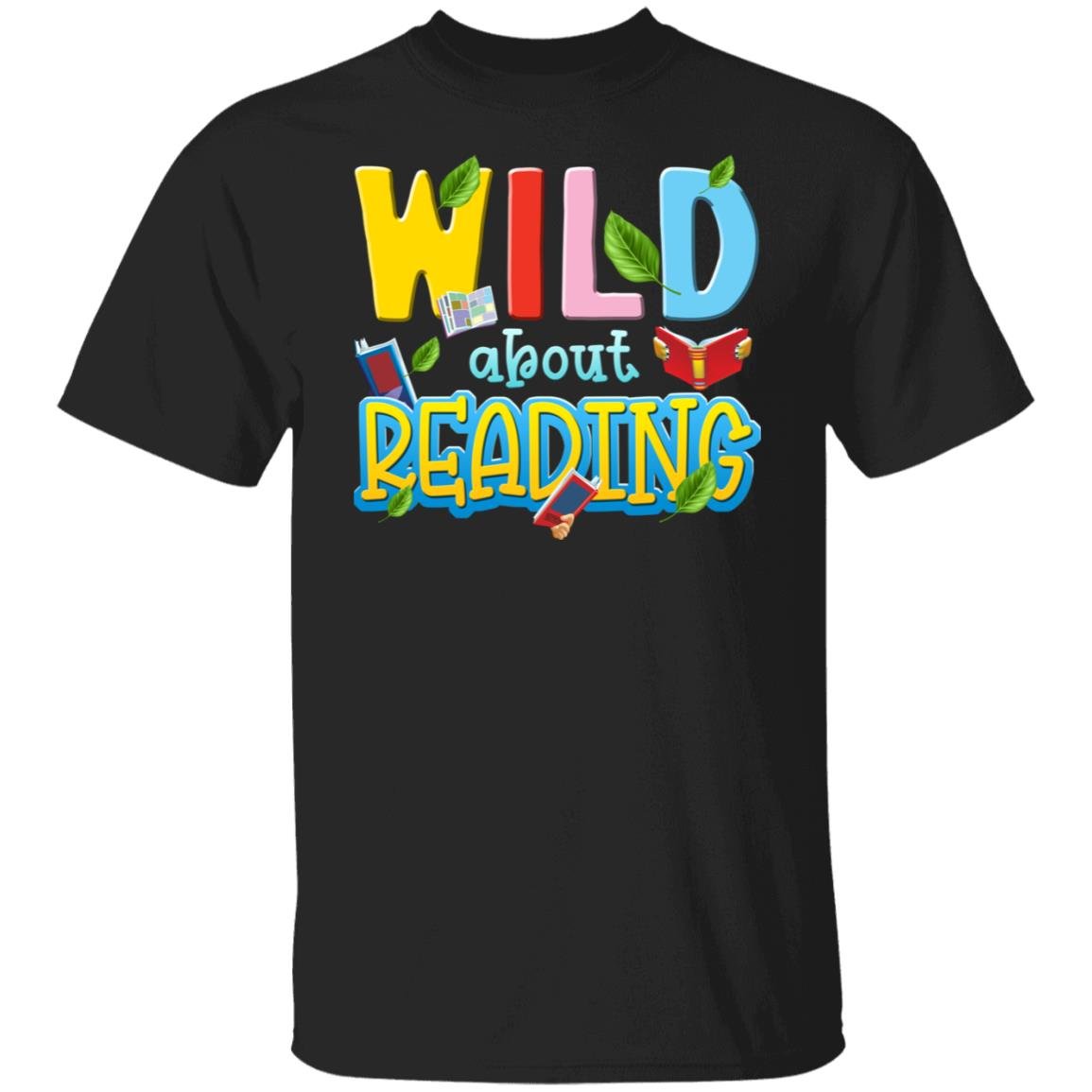 Wild About Reading Book Lover Reader Shirt, Hoodie, Tank