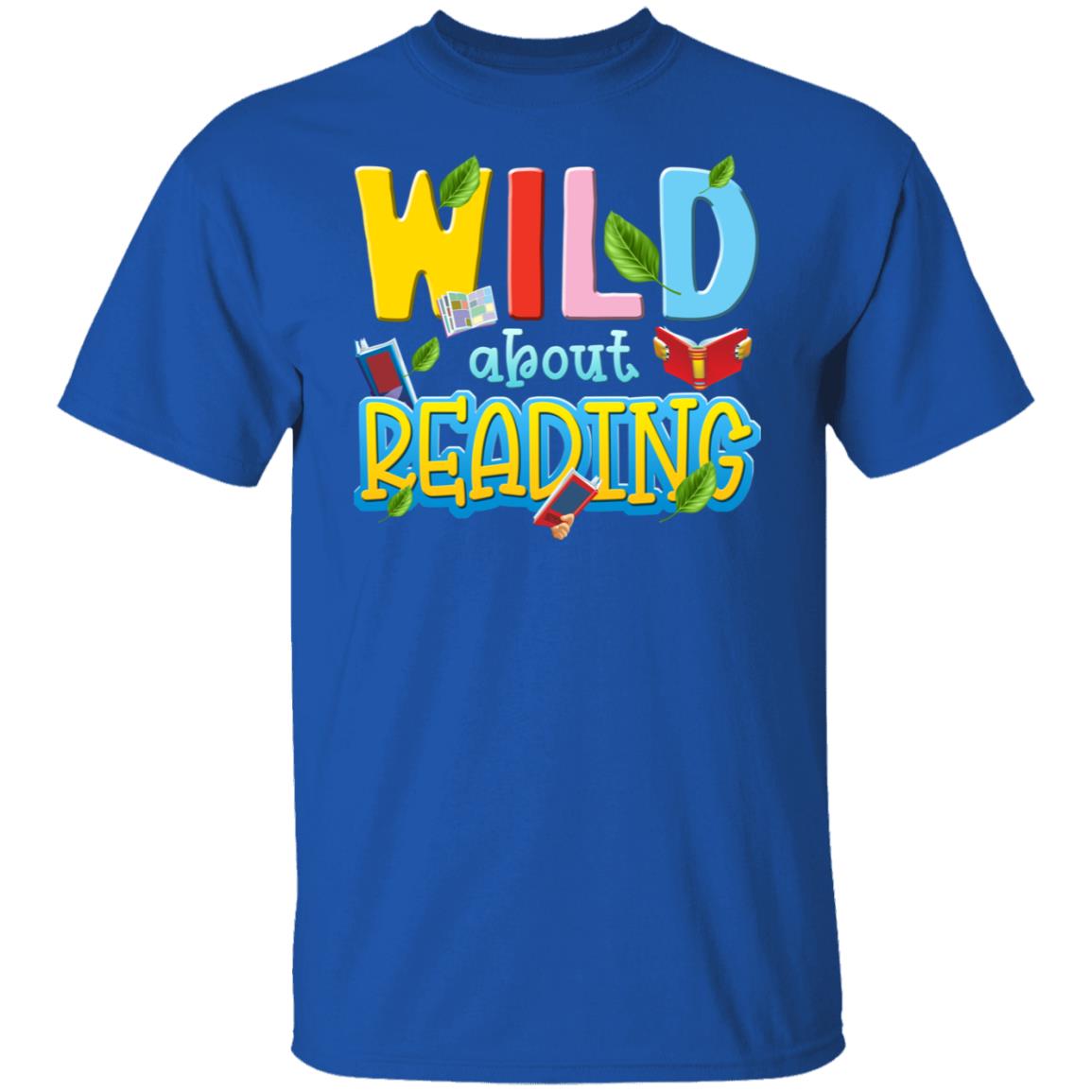 Wild About Reading Book Lover Reader Shirt, Hoodie, Tank