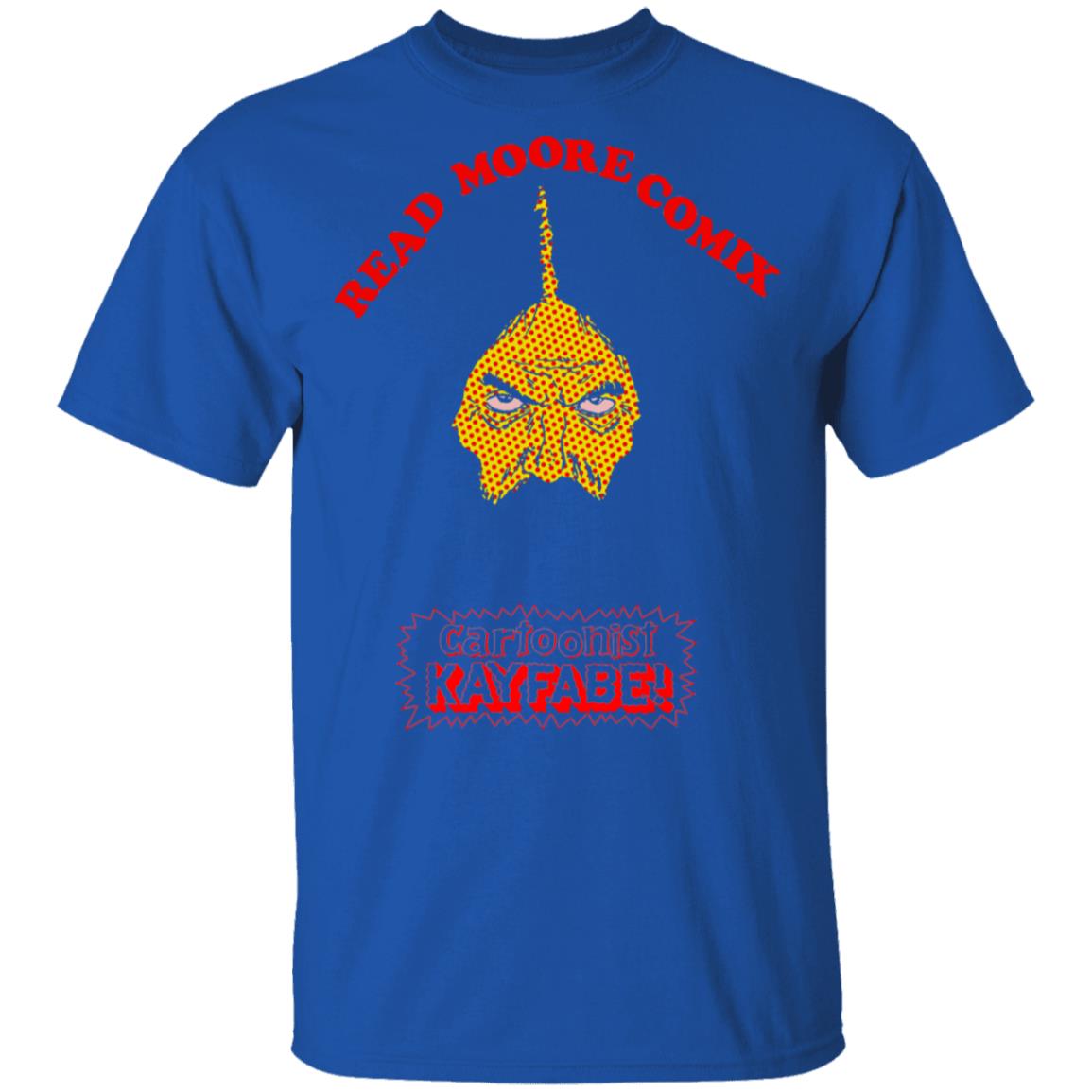 Read Moore Comix Cartoonist Kayfabe Shirt, Hoodie, Tank