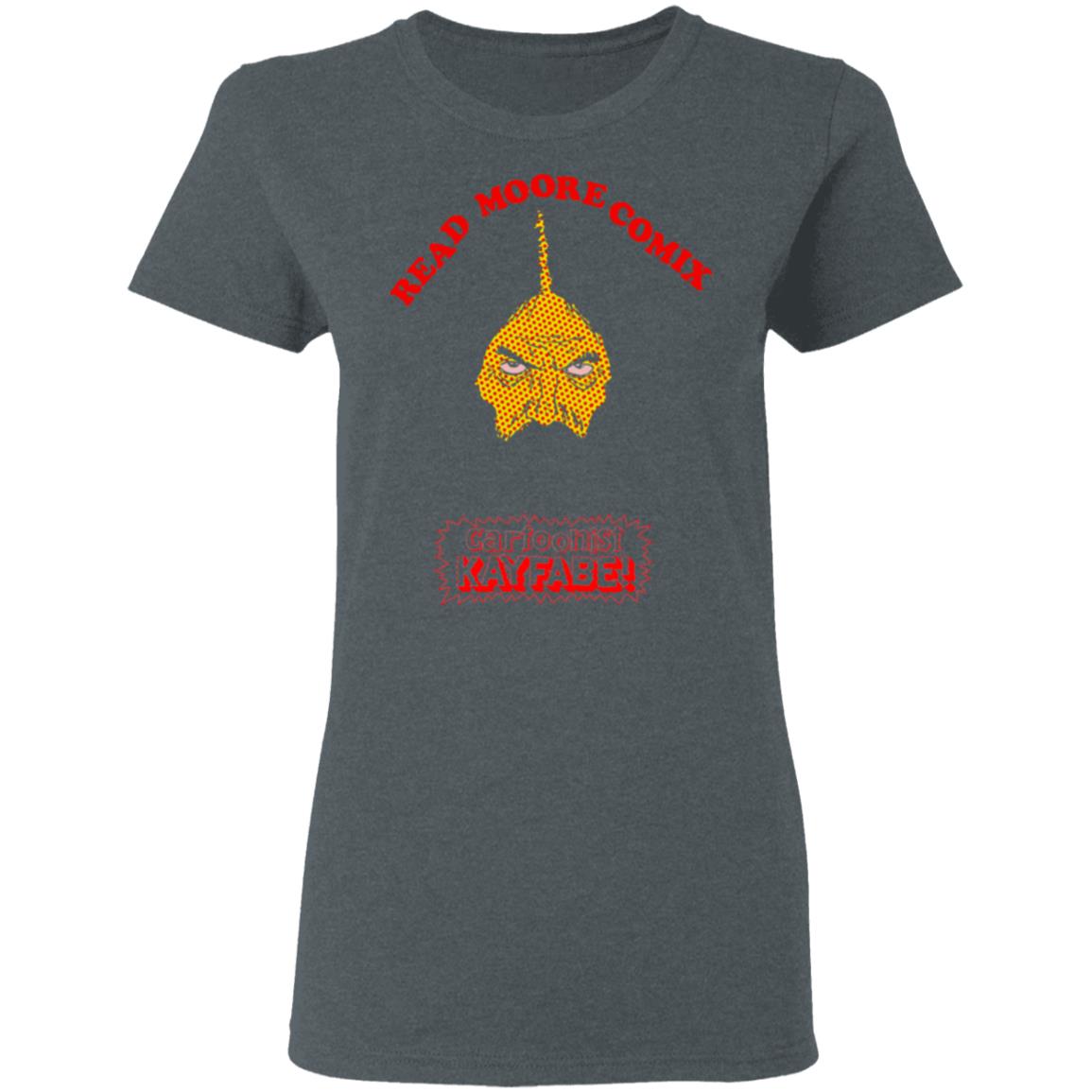 Read Moore Comix Cartoonist Kayfabe Shirt, Hoodie, Tank