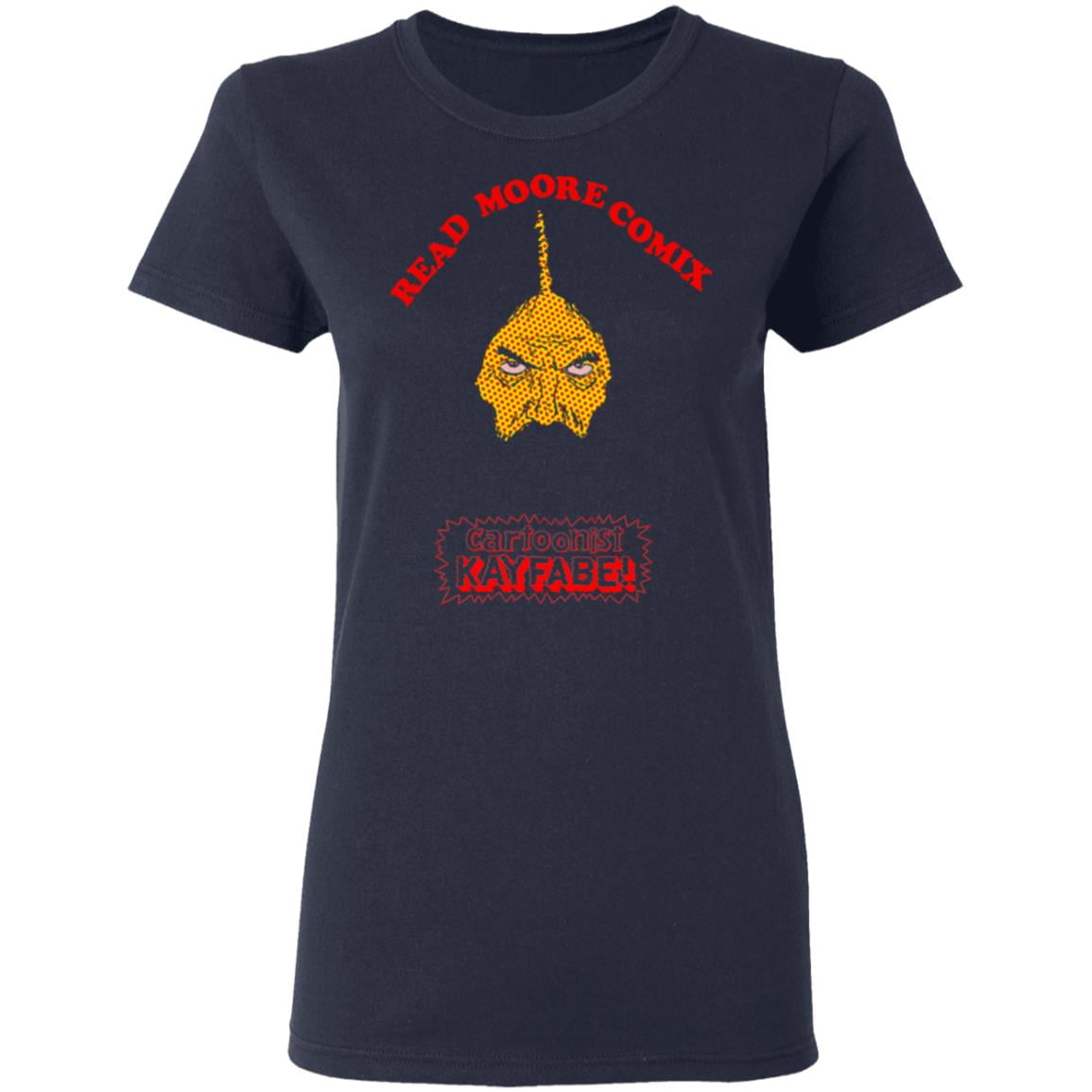 Read Moore Comix Cartoonist Kayfabe Shirt, Hoodie, Tank