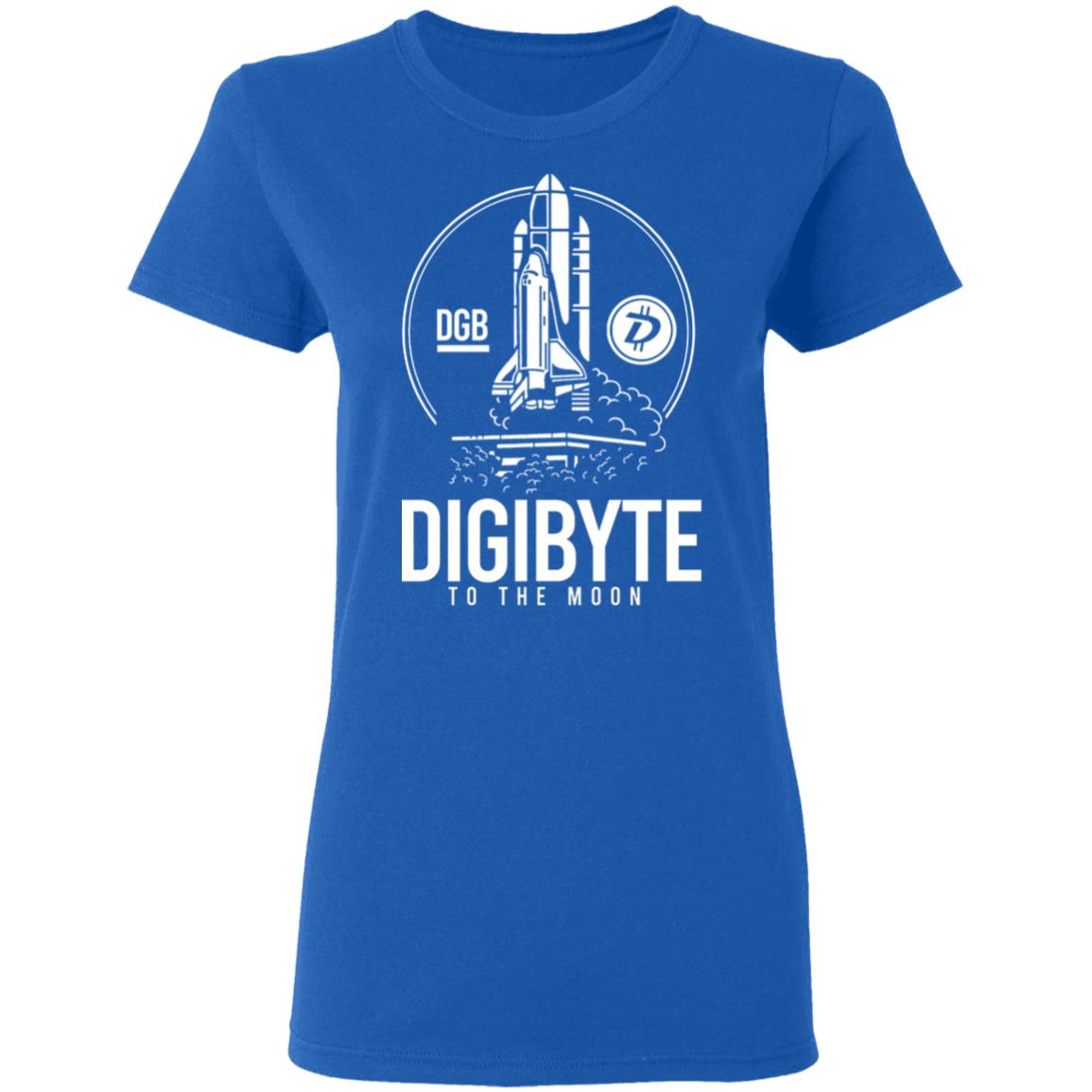 Digibyte To The Moon BTC DGB Bitcoin Crypto Shirt, Hoodie, Tank