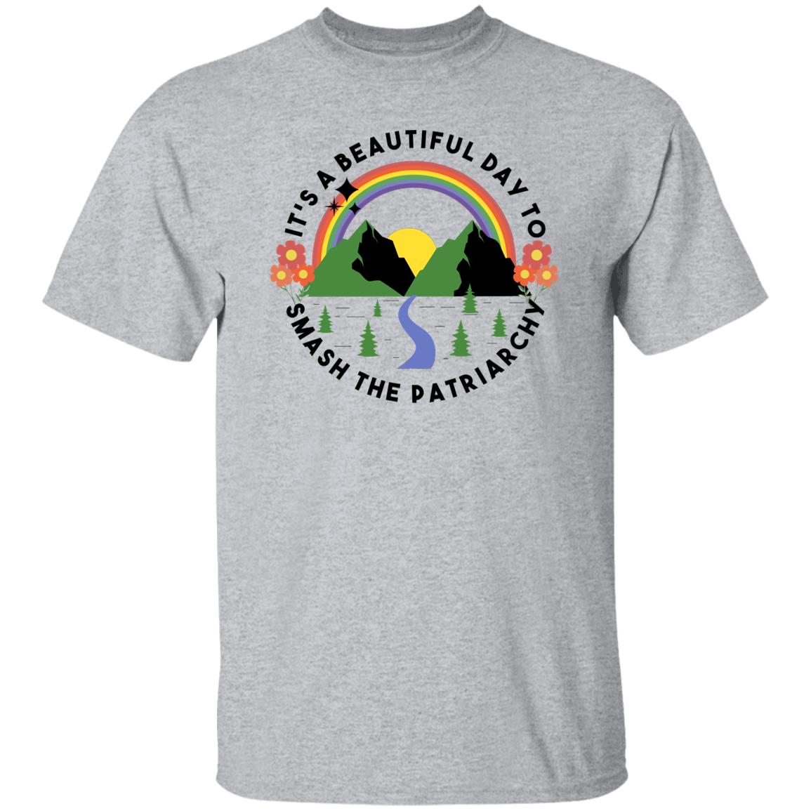It’s A Beautiful Day To Smash The Patriarchy Shirt, Hoodie, Tank