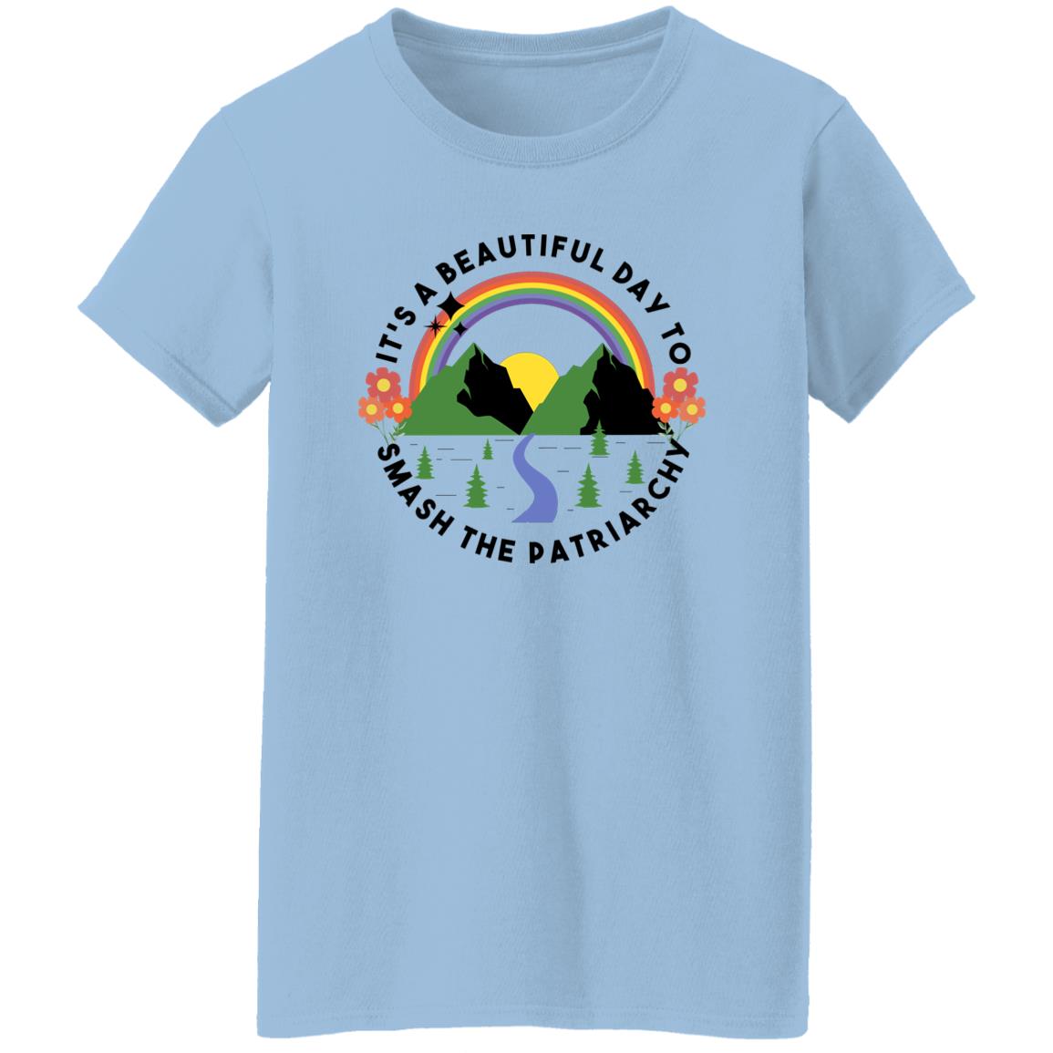 It’s A Beautiful Day To Smash The Patriarchy Shirt, Hoodie, Tank