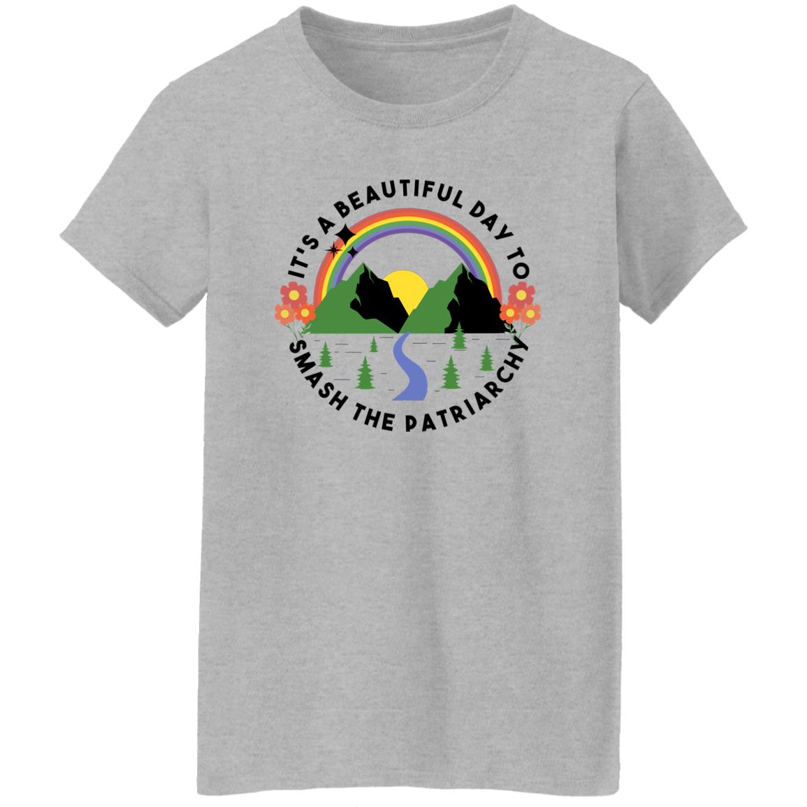 It’s A Beautiful Day To Smash The Patriarchy Shirt, Hoodie, Tank