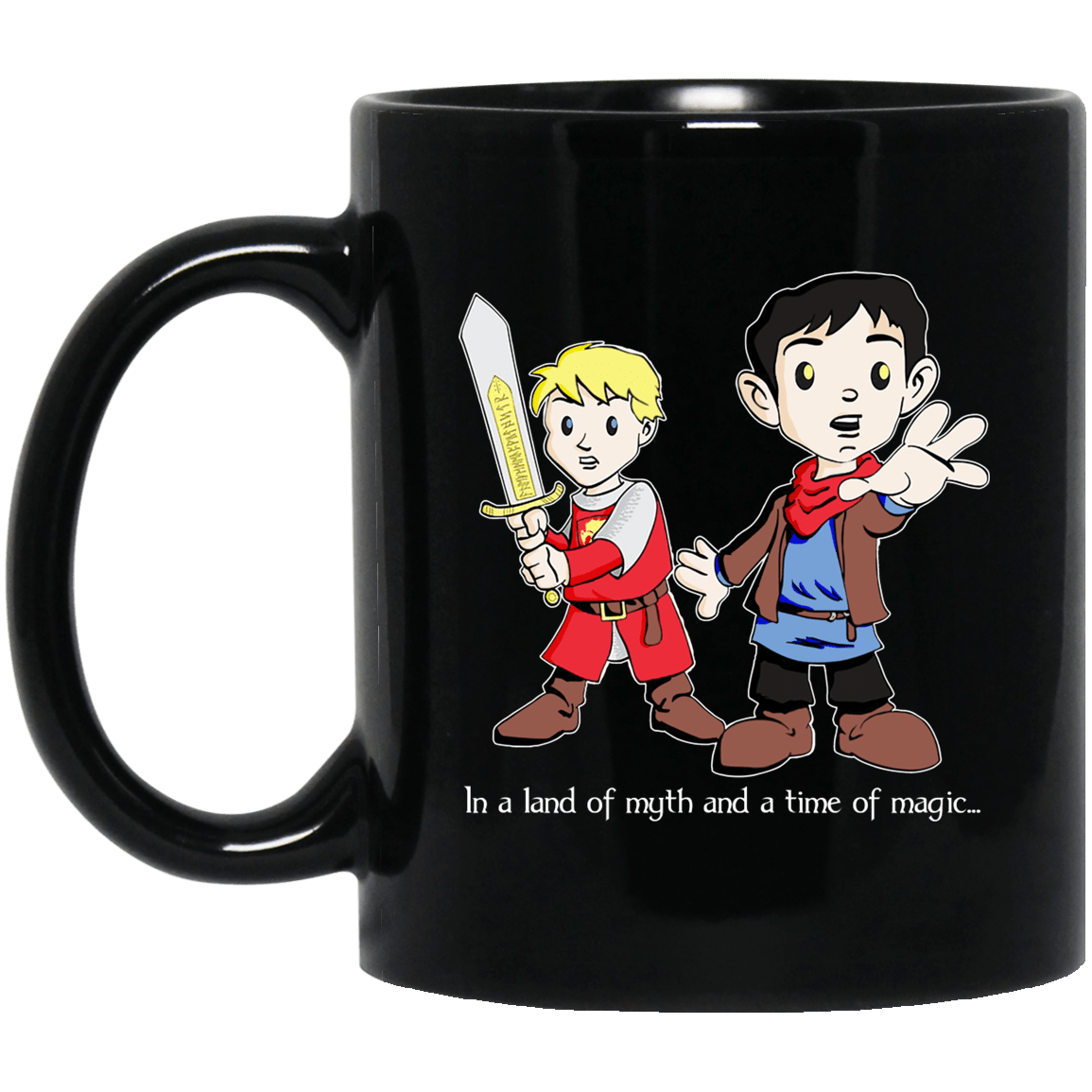 In A Land Of Myth And A Time Of Magic Merlin Mug