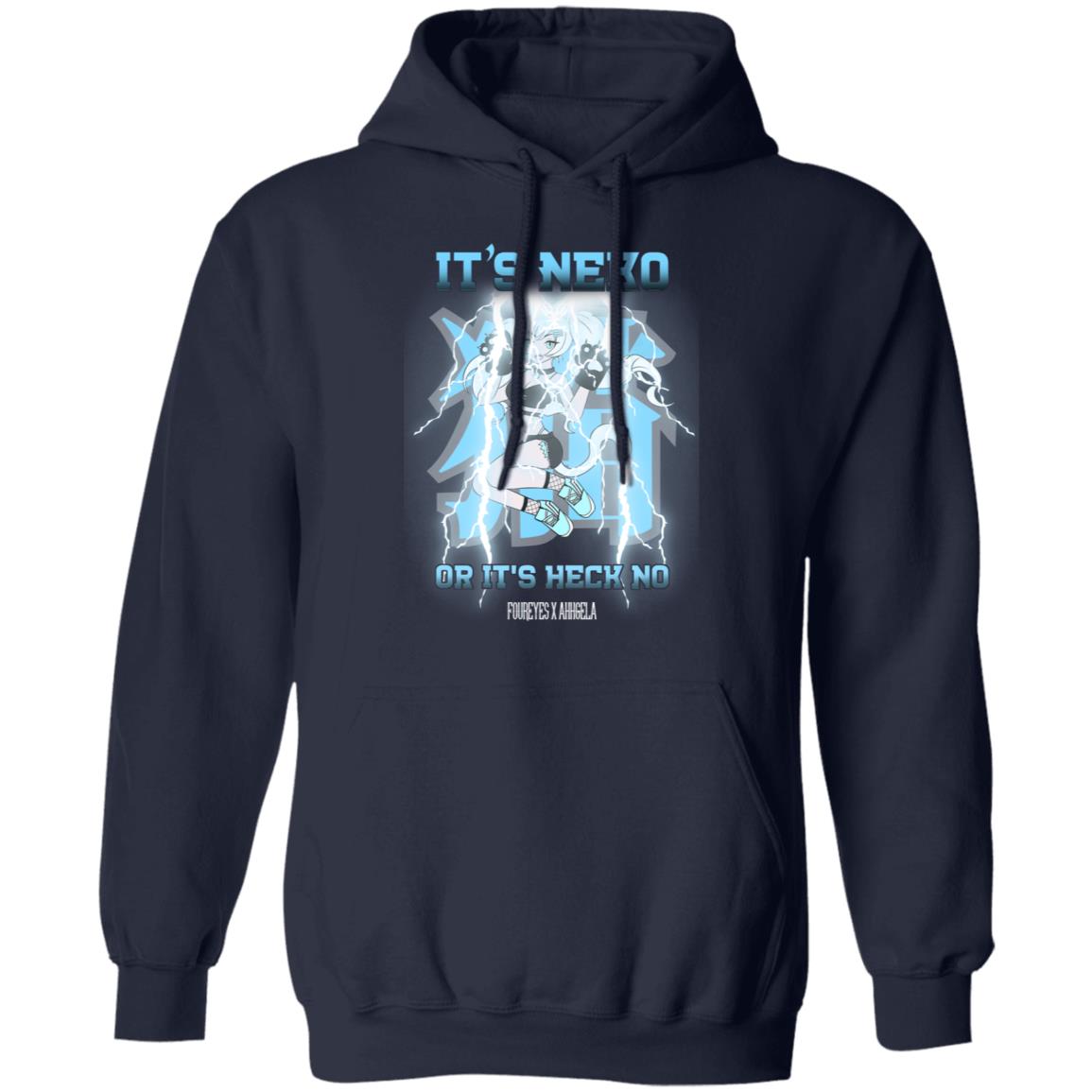 It’s Neko Or It’s Heck No Foureyes X Ahhgela Shirt, Hoodie, Tank