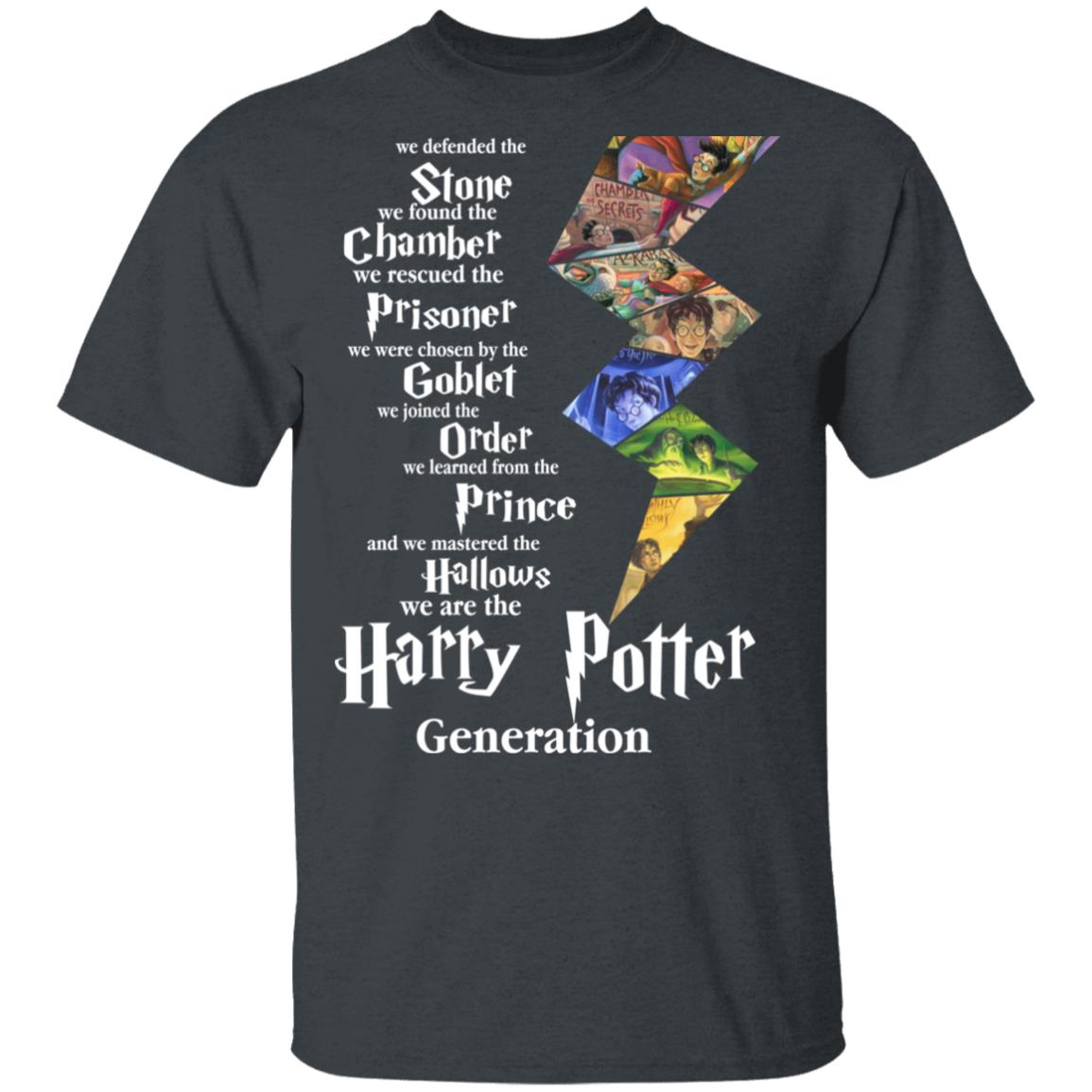 We Defended The Stone We Found The Chamber We Are The Harry Potter Generation Shirt, Hoodie, Tank
