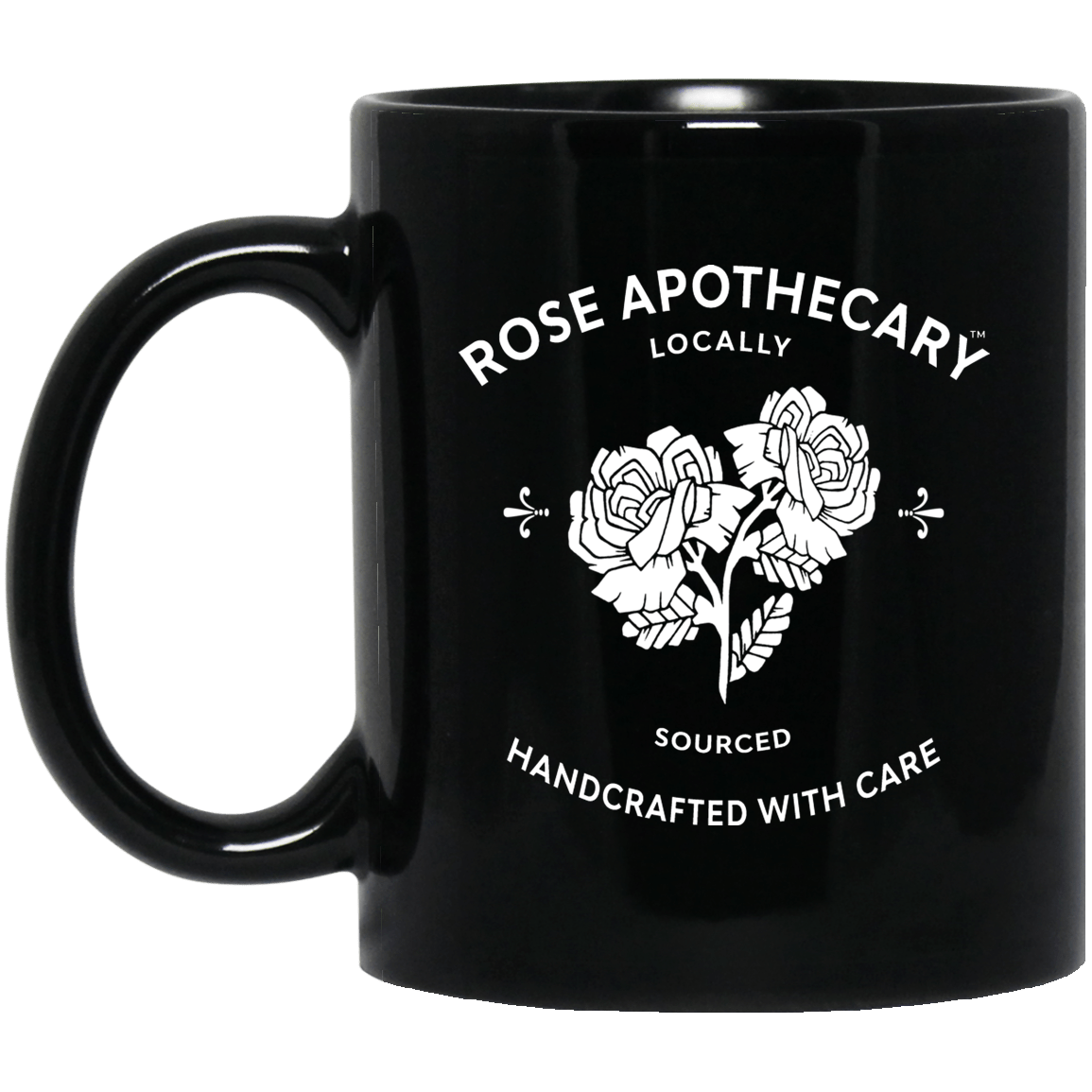 Rose Apothecary Locally Sourced Handcrafted With Care Mug