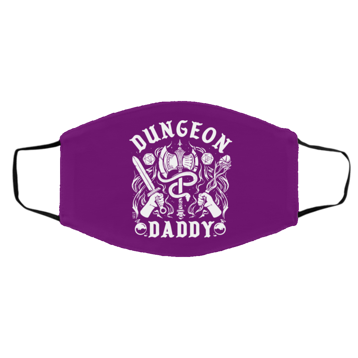 Dungeon Daddy Dungeon Master Face Mask