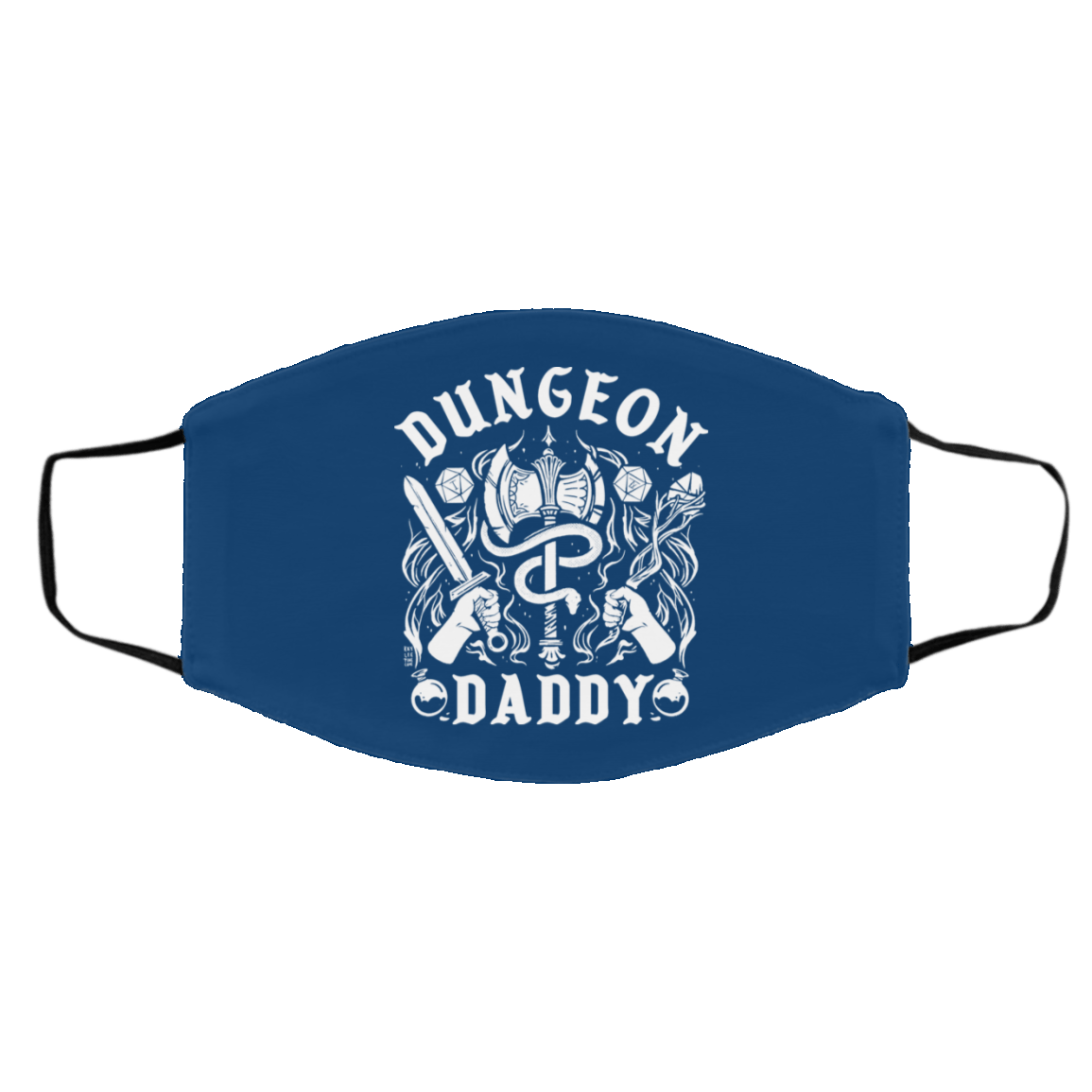 Dungeon Daddy Dungeon Master Face Mask