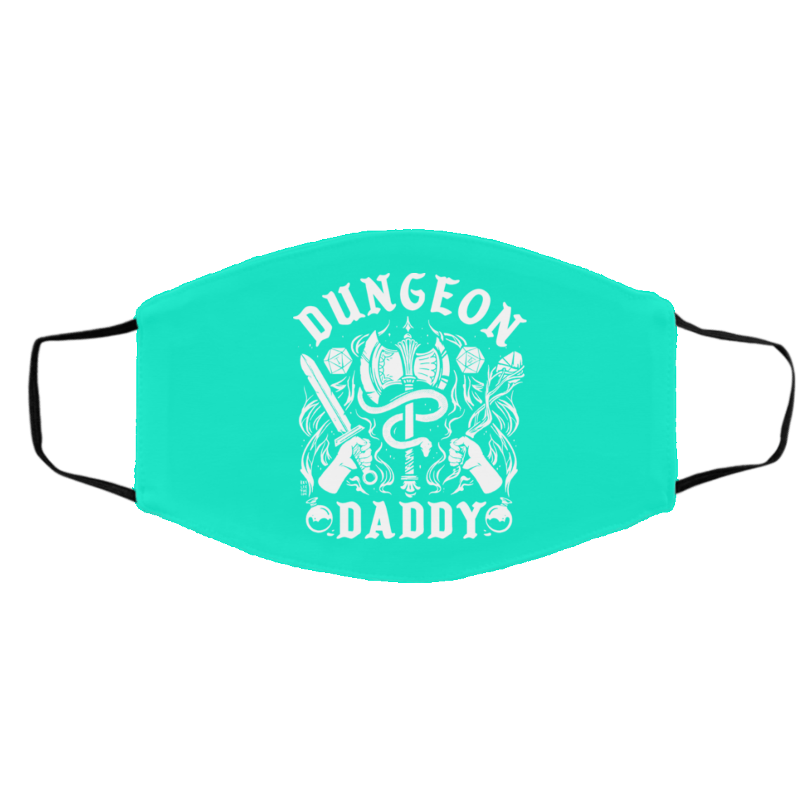Dungeon Daddy Dungeon Master Face Mask