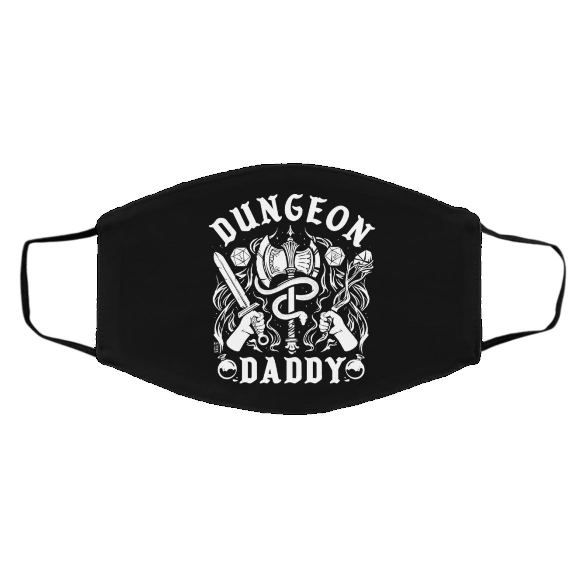 Dungeon Daddy Dungeon Master Face Mask