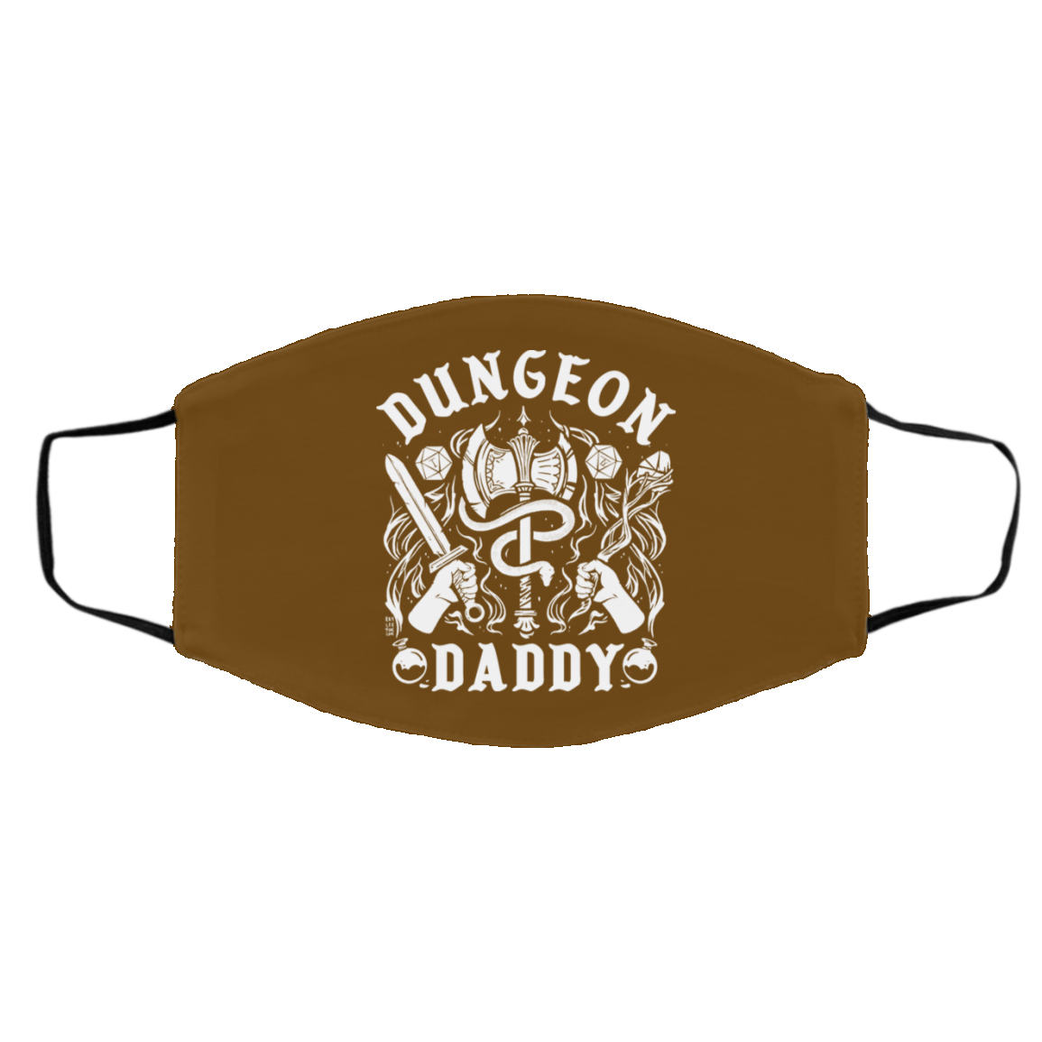 Dungeon Daddy Dungeon Master Face Mask