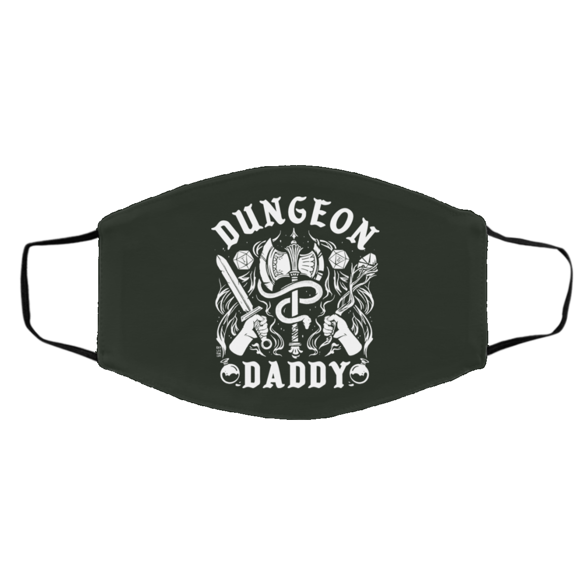 Dungeon Daddy Dungeon Master Face Mask