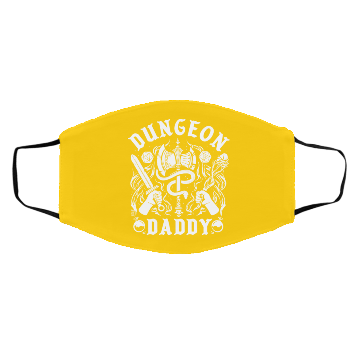 Dungeon Daddy Dungeon Master Face Mask