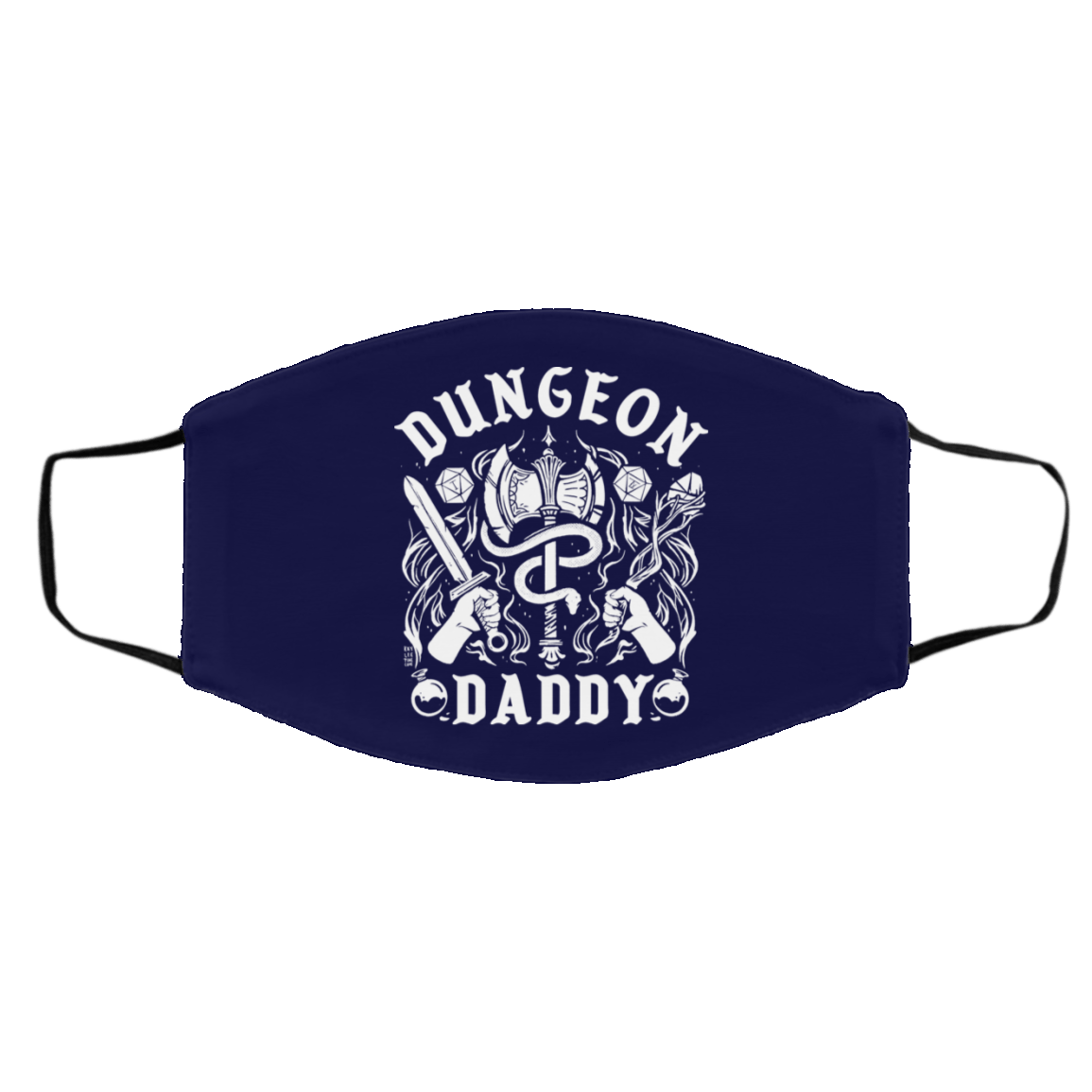 Dungeon Daddy Dungeon Master Face Mask