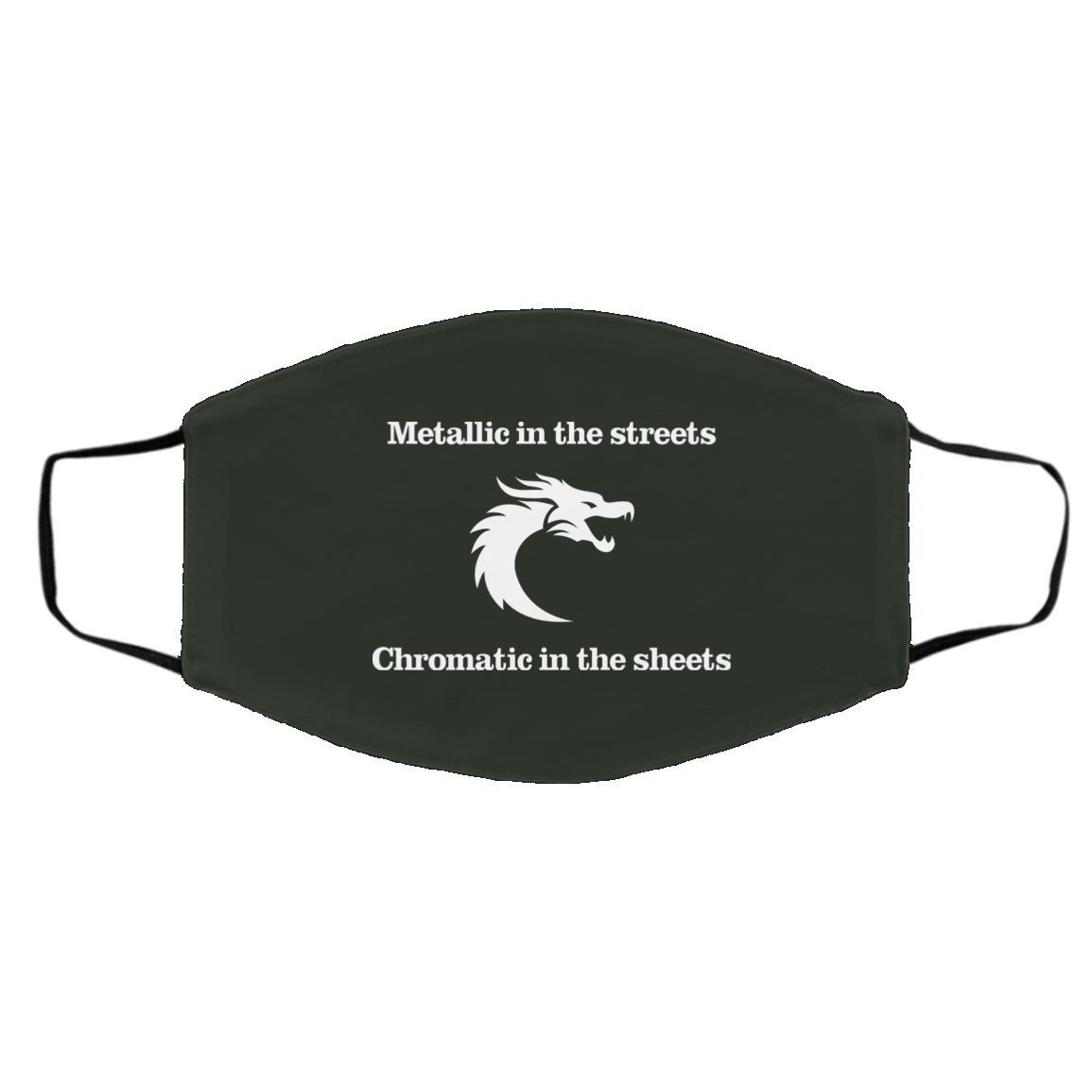 Metallic In The Streets Chromatic In The Sheets Face Mask