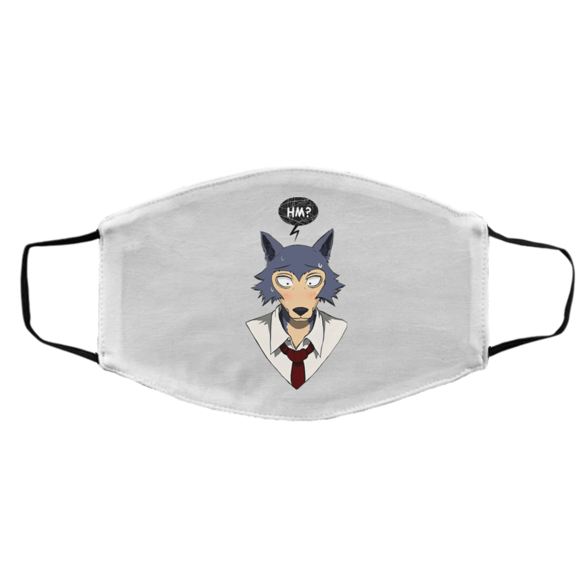 Beastars Legoshi The Wolf Anime Essential Face Mask