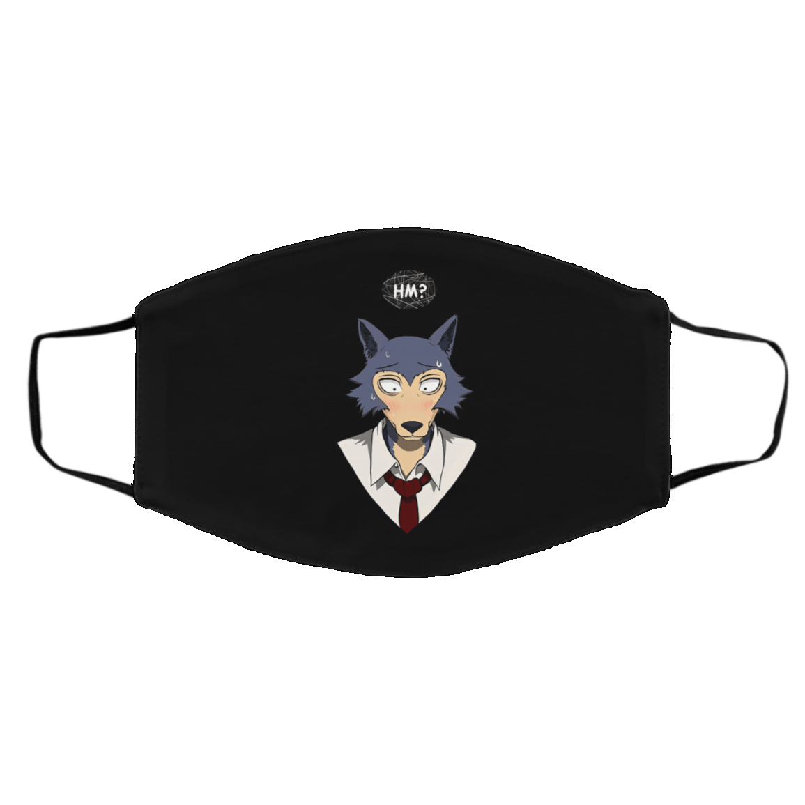 Beastars Legoshi The Wolf Anime Essential Face Mask