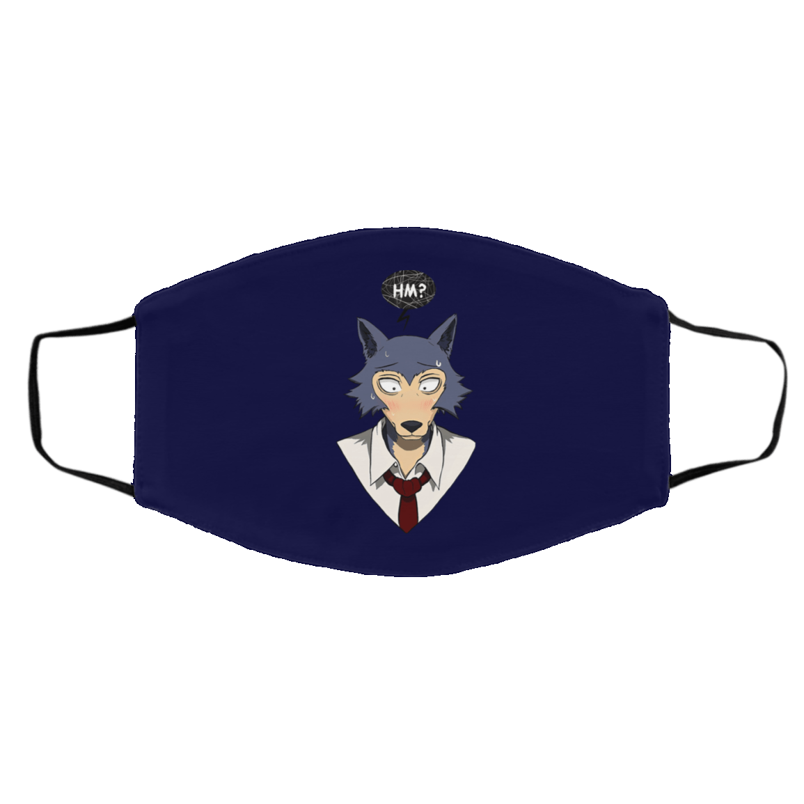 Beastars Legoshi The Wolf Anime Essential Face Mask