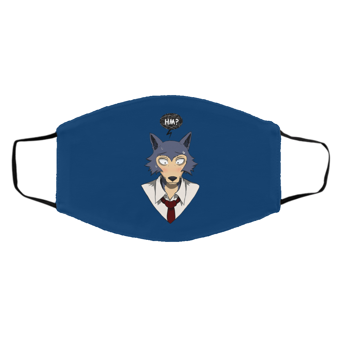 Beastars Legoshi The Wolf Anime Essential Face Mask